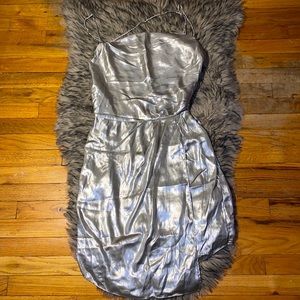 Silver dress H&M